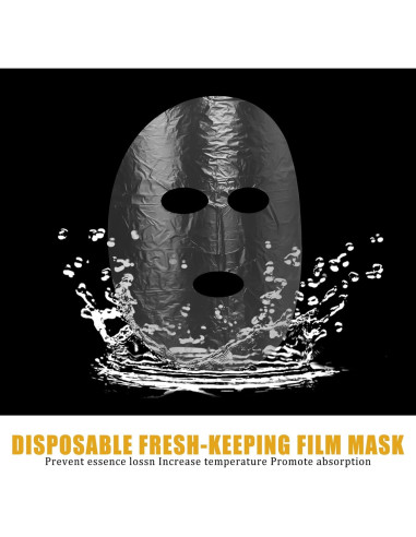 200 Máscaras Faciales Desechables Plásticas Salbsever 20x14cm