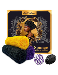 Esponja Exfoliante de Red Africana JieLiLeHome 81cm 3 Colores