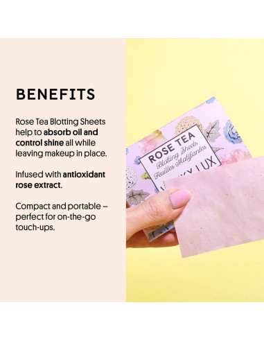 Hojas Absorbentes de Aceite Winky Lux - Control de Brillo 9.4cm