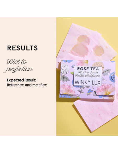 Hojas Absorbentes de Aceite Winky Lux - Control de Brillo 9.4cm