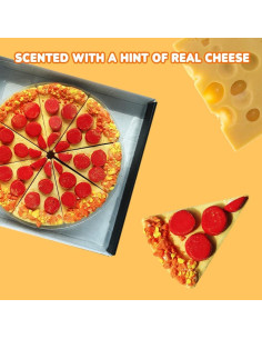 Set de Bombas de Baño de Pizza HZEX - 8 Rebanadas Naturales 2