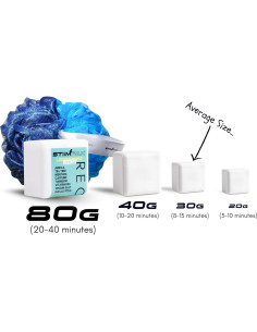 Vaporizadores de Ducha STiiMPAK 80g Eucalipto y Mentol 2