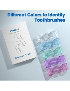 Cubiertas de cepillo de dientes Frekare para Oral B iO, 10 unidades 2