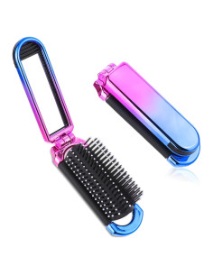 Mini Cepillo de Viaje Plegable con Espejo MOZEAT LENS