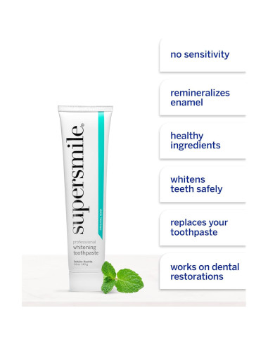 Kit Blanqueamiento Dental Supersmile - Pasta + Cepillo Seco