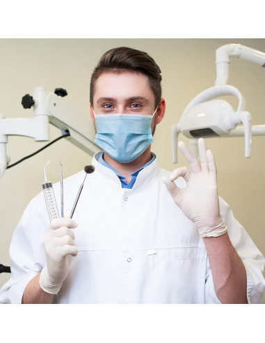 Paquete de 20 Jeringas Dentales Desechables 12ml Punta Curvada