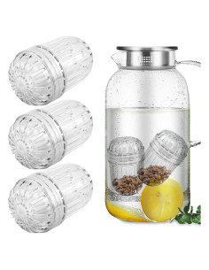 Infusores de Frutas Zenquark para Botellas de Boca Ancha - 3 Piezas