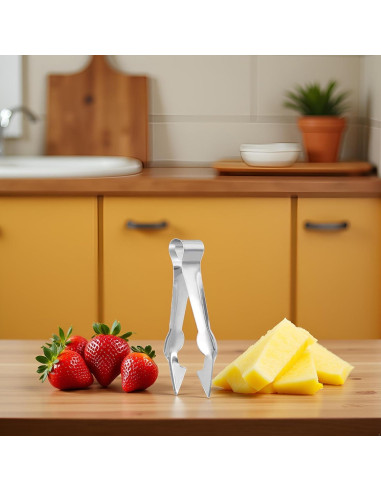 Clip Removedor de Tallos Juroicessry - Mango Acero Inoxidable