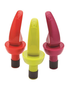 Tapón Expansible para Botellas Joe Joie, Paquete de 3 Colores 2