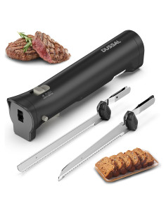 Cuchillo Eléctrico Inalámbrico DUSSAL 48.94 cm 4 Cuchillas Acero