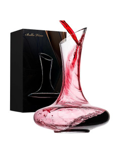 Decantador de Vino Bella Vino 750ml Cristal Soplado a Mano