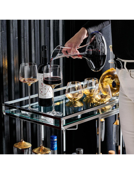 Decantador de Vino Bella Vino 750ml Cristal Soplado a Mano