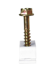 Clips de Tornillo Flexibles Skywalker 100 Unidades Blanco 2