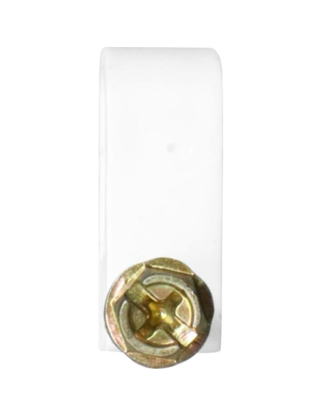 Clips de Tornillo Flexibles Skywalker 100 Unidades Blanco