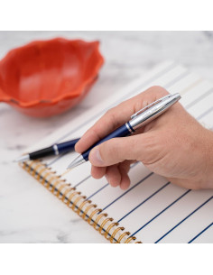 Conjunto de Plumas Cross Calais Azul con Grabado Personalizado 2