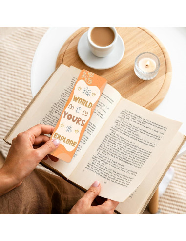 150 Marcadores de Libros Motivacionales Boho Zheyistep