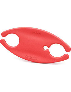 Enrollador de Cables Grande Bobino Rojo 28x5x1 cm 2