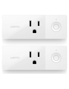 Enchufe Inteligente Wemo Mini 2-Pack Control por Voz