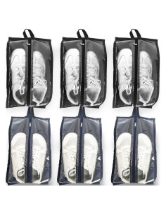 Bolsas para Zapatos de Viaje 6 Piezas Impermeables Multi-color