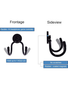 Soporte Magnético Ajustable para Controladores de Juego YYST 2