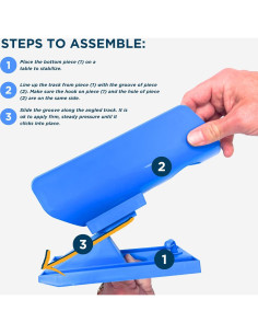 Asistente para Poner Calcetines OrthoSleeve Azul - Ayuda Movilidad 2