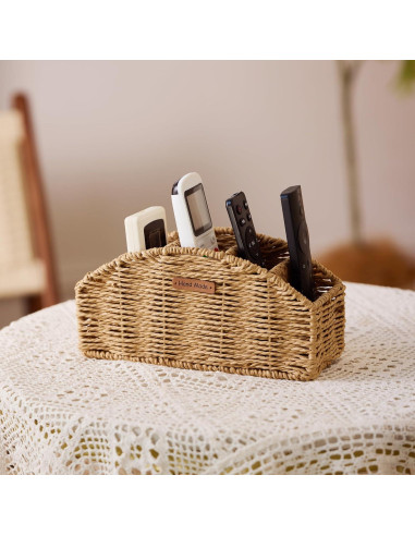 Cesta Organizador de Control Remoto Mokof 5 Compartimentos