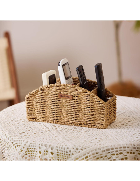 Cesta Organizador de Control Remoto Mokof 5 Compartimentos