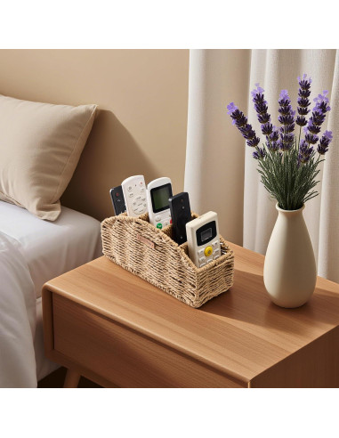 Cesta Organizador de Control Remoto Mokof 5 Compartimentos