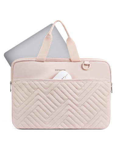 Funda para Laptop BOSTANTEN 13" Rosa Acolchada Impermeable