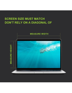 Pantalla de Privacidad 10.1" Vxaop Antirreflejo y Luz Azul 2