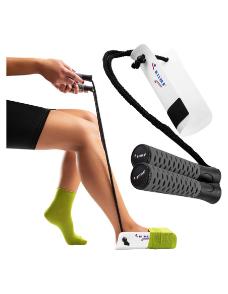 Ayuda para Ponerse Calcetines Ergonomica riime - Gris