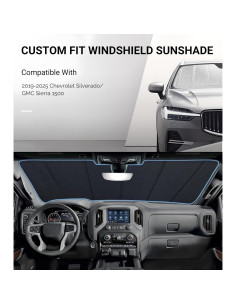 Protector Solar Parabrisas Pigenius para Chevrolet 2019-2026 2