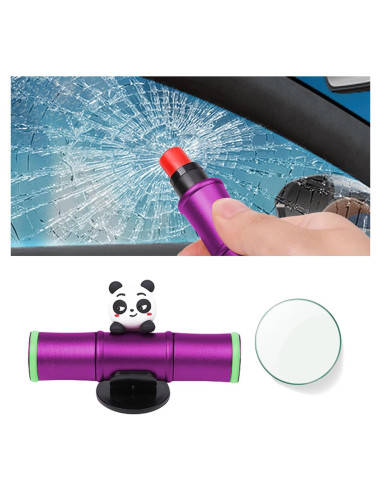 Martillo de Seguridad CHRYMUM 2 en 1 para Automóviles