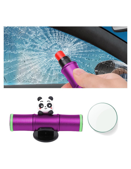 Martillo de Seguridad CHRYMUM 2 en 1 para Automóviles