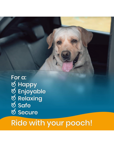 Cinturones de Seguridad para Perros PAWBEE - 2 Pack Ajustable