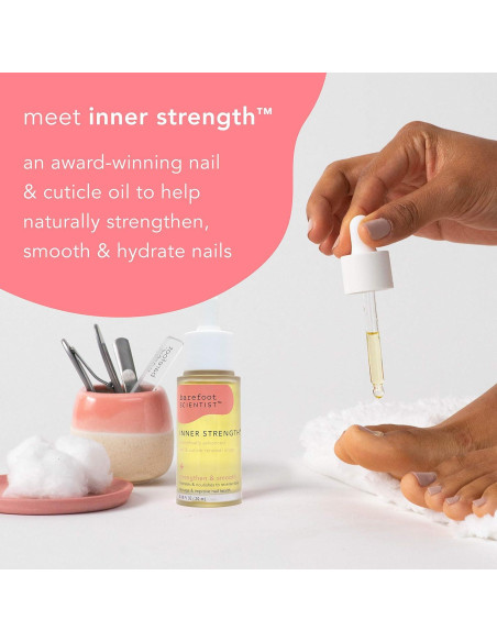 Aceite de Cutícula Barefoot Scientist Inner Strength 20 mL