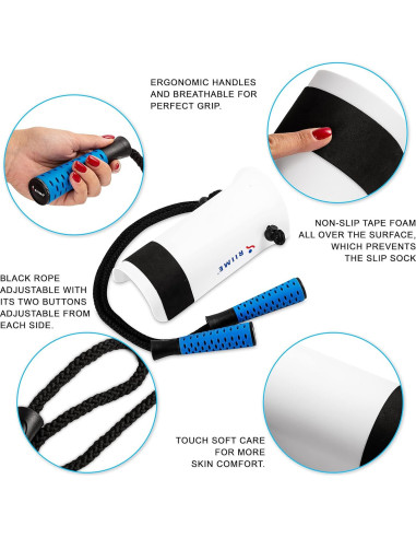 Ayuda para Ponerse Calcetines Ergonomica riime - Gris