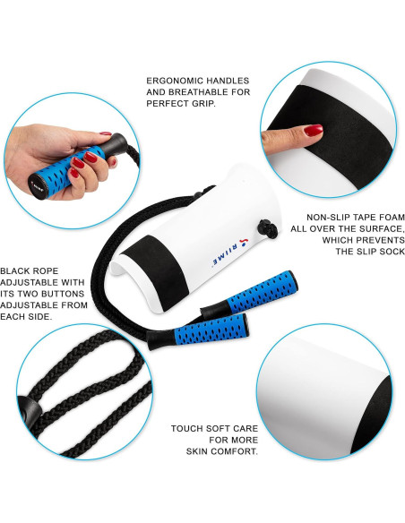 Ayuda para Ponerse Calcetines Ergonomica riime - Gris