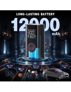 Compresor de Aire Portátil Motorenbau Bomba Inalámbrica 150PSI 2