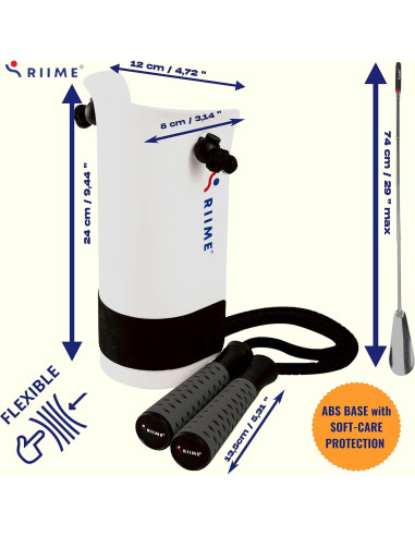 Ayuda para Ponerse Calcetines Ergonomica riime - Gris