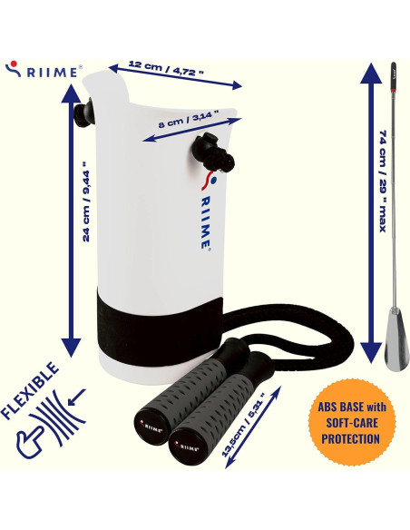 Ayuda para Ponerse Calcetines Ergonomica riime - Gris