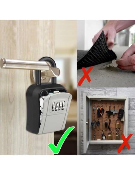 Caja de Llave Diyife con Combinación 4 Dígitos Impermeable