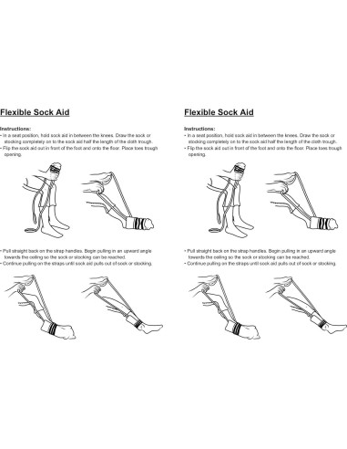 Ayuda Flexible para Medias Sammons Preston 18.4 cm