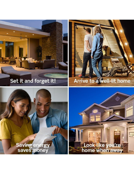 Interruptor Programable Astronómico Leviton VPT24-1PZ Blanco