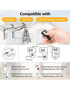 Control Remoto para Puerta de Garaje LiftMaster 893Max 2