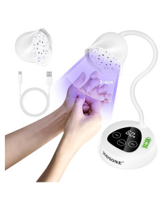 Lámpara de Uñas LED Inalámbrica JODSONE 30W Portátil Blanca