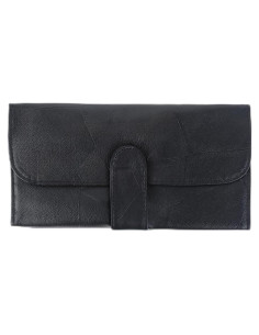 Bolsa Organizadora de Brochas de Maquillaje Negra PU 12 Agujeros