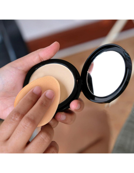 5 Esponjas de Maquillaje Ovaladas Badong para Base Húmeda y Seca