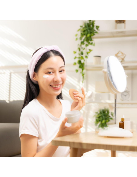 5 Esponjas de Maquillaje Ovaladas Badong para Base Húmeda y Seca