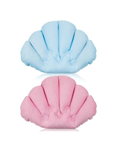 Almohadas Inflables para Baño Jetec - 2 Piezas con Ventosas